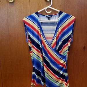 Cap Sleeve Wrap Top 2 for $10